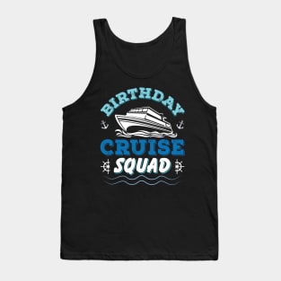 Birthday Cruise Squad Birthday Party Tee Cruise Squad 2023 Tank Top